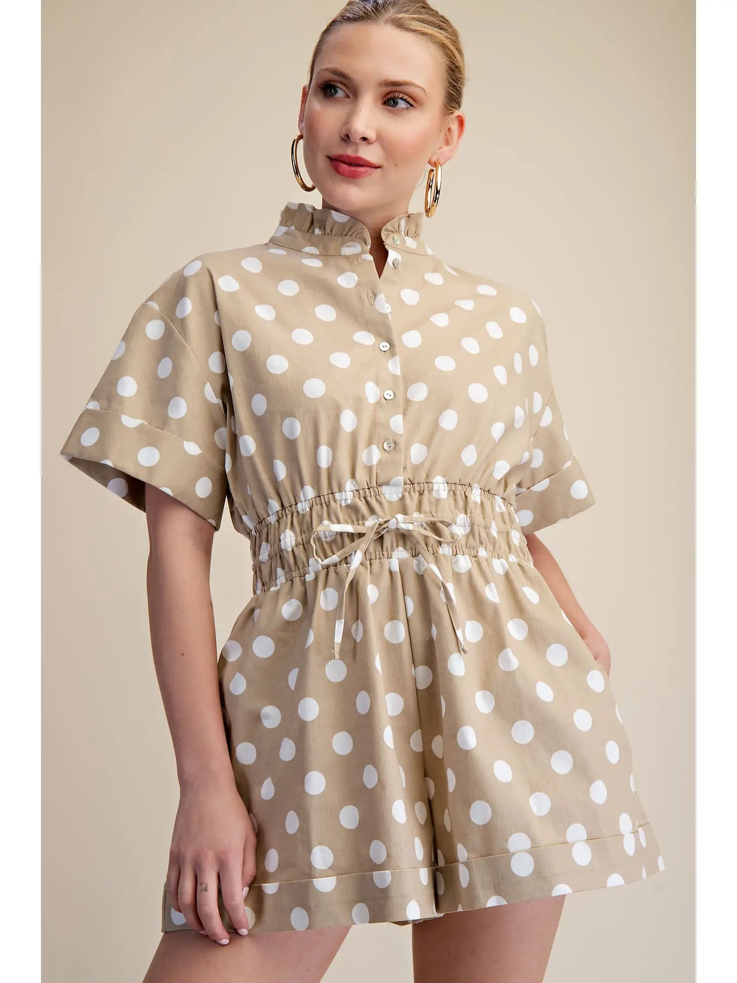 Polka Dot Perfect Romper