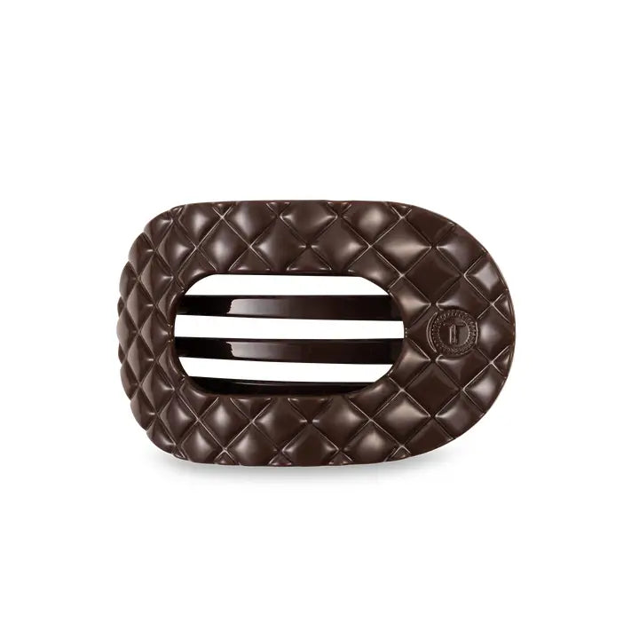Flat Round Medium Teletie Clip