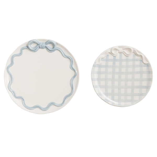 Blue Bow Platter