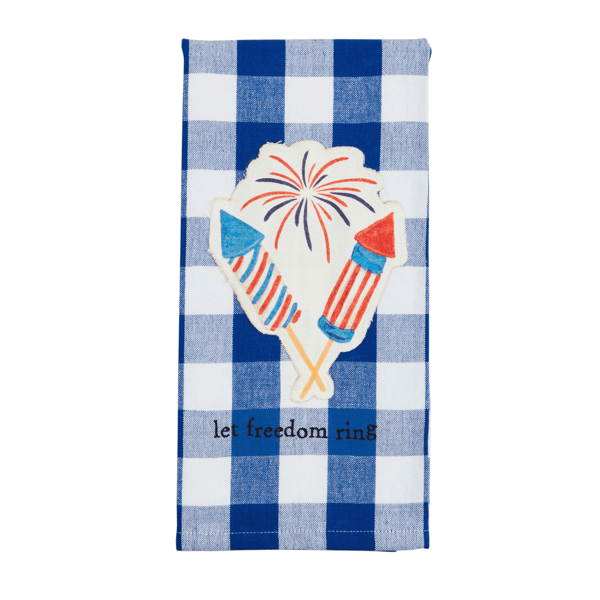 Firework Patch Towel
