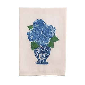 Painted Hydrangea Towel