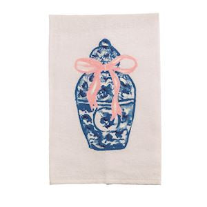 Painted Ginger Jar Towel