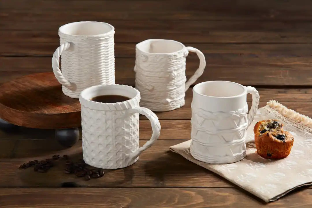 Wrapped Woven Mug