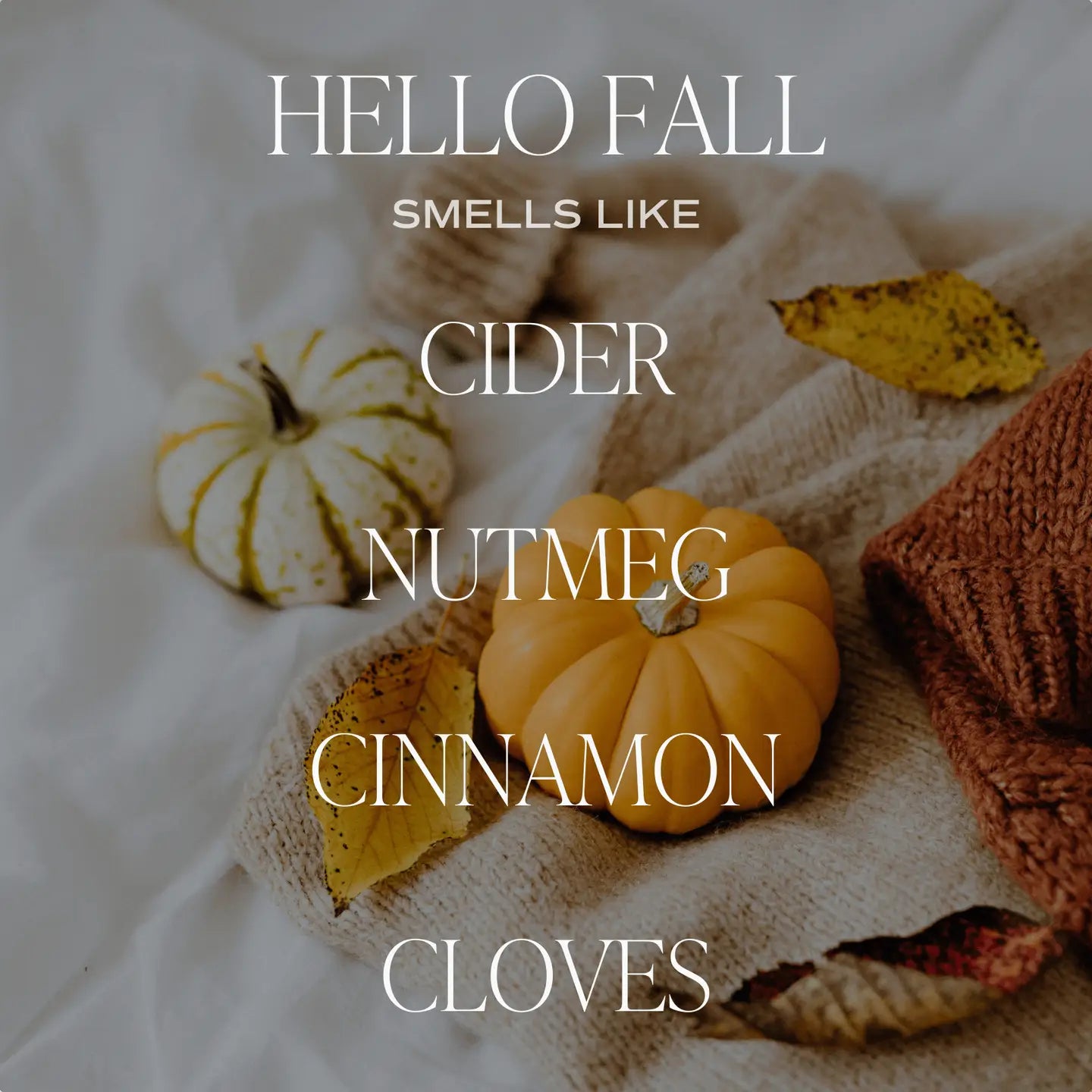 Hello Fall Brown Jar