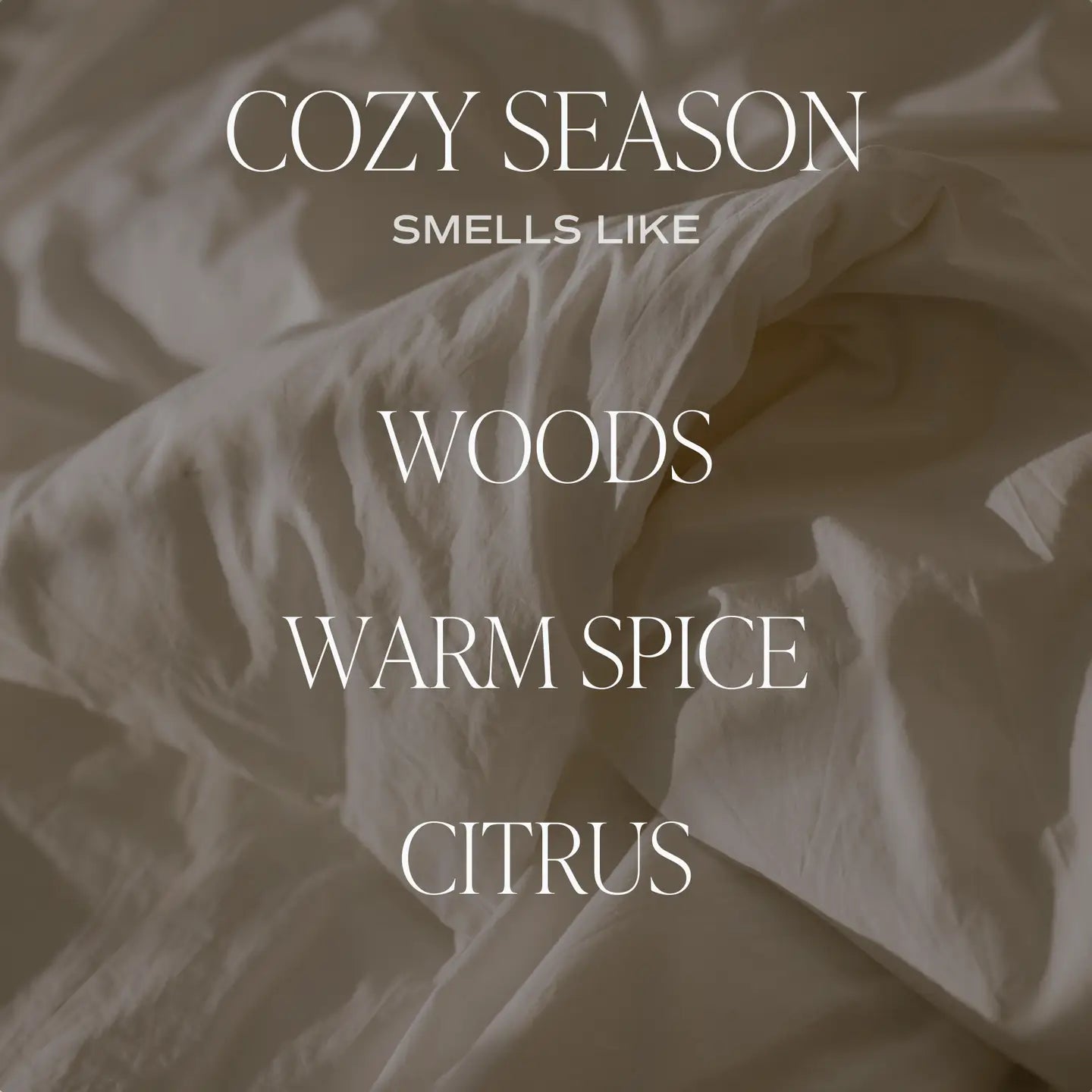 Cozy Season Brown Jar