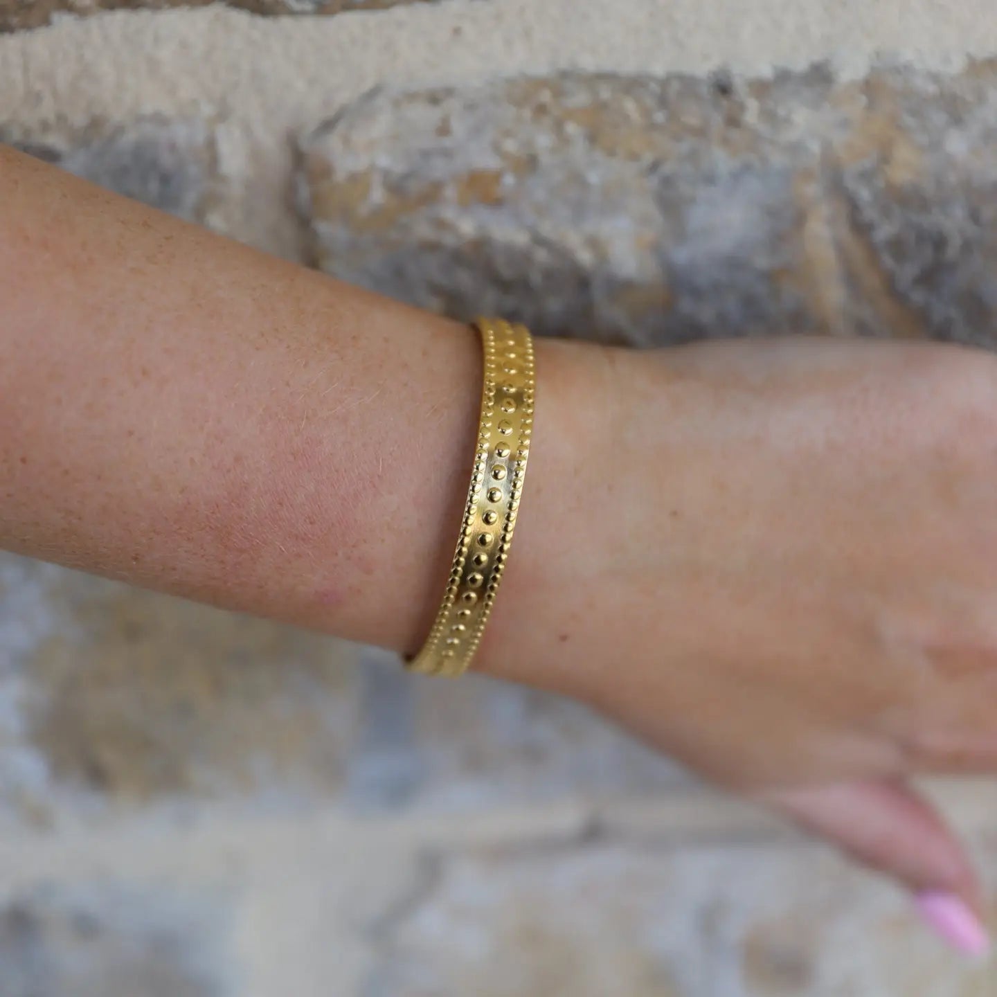 Gold Cuff Bracelet