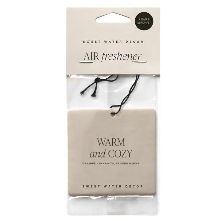 Warm & Cozy Hanging Air Freshener