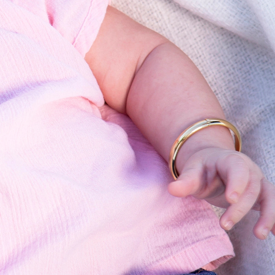 Classic Gold Baby Bangle