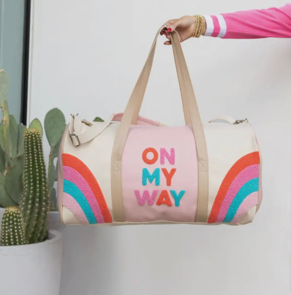 Duffle Bag - On My Way (Rainbow)