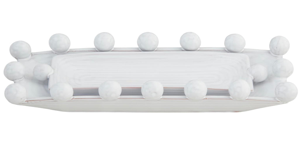 Mud Pie Beaded Everything Tray Set