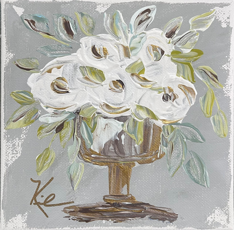 Gold Vase Art