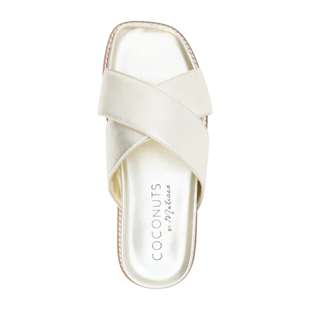 Hannah Gold Sandal