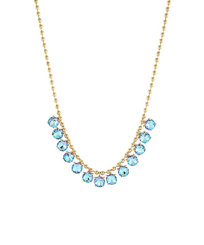 Blue Crystal Necklace
