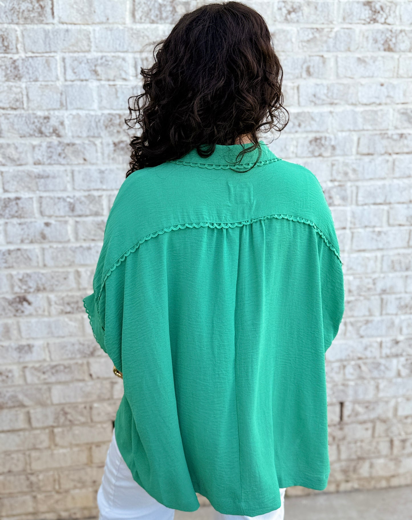 Flair Scallop Trim Top