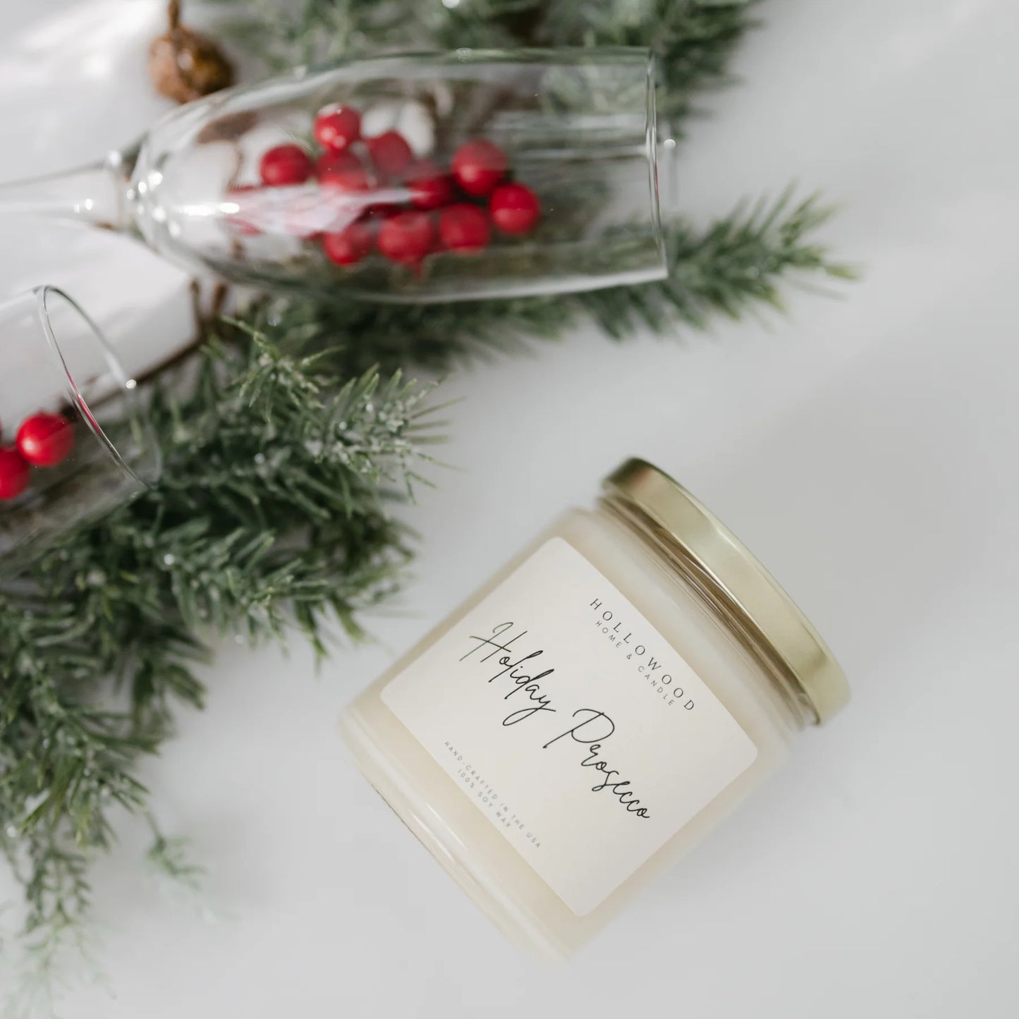 HW Holiday Prosecco Candle
