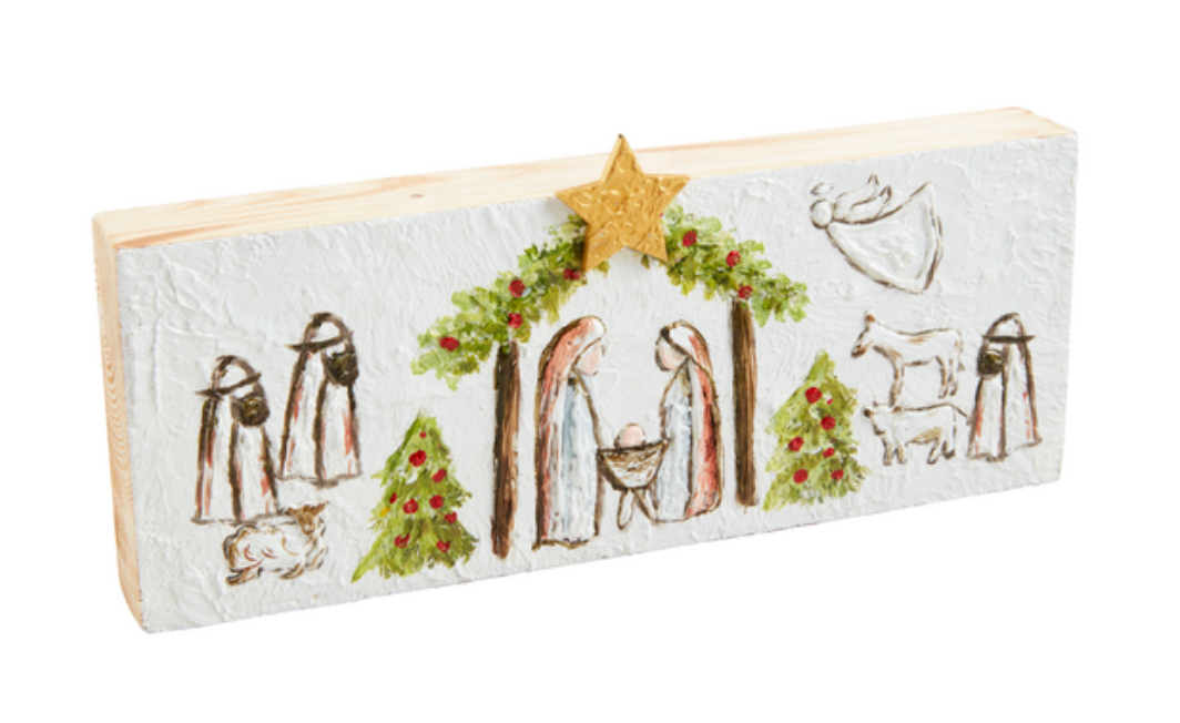 Nativity Plaque