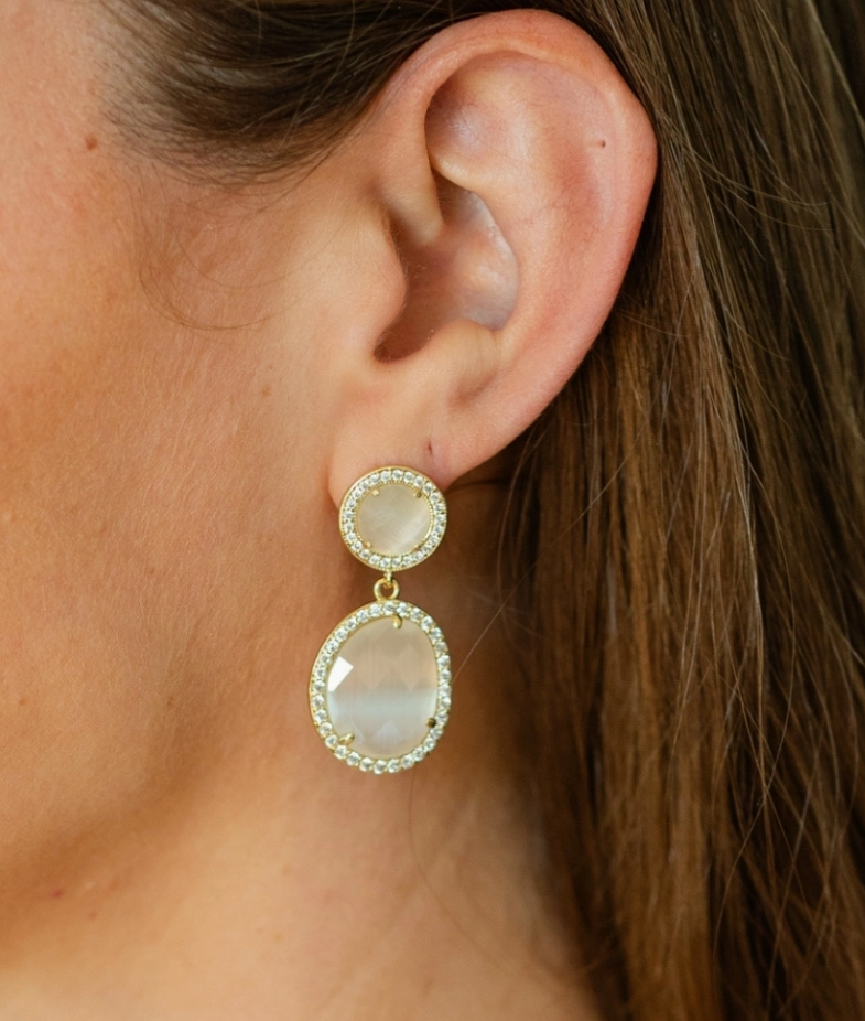 Clementine Drop Earrings