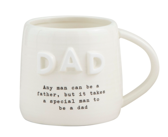 White Dad Mug