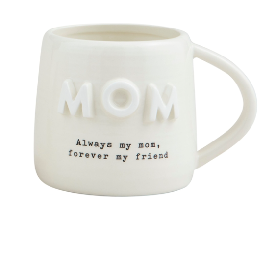 White Mom Mug