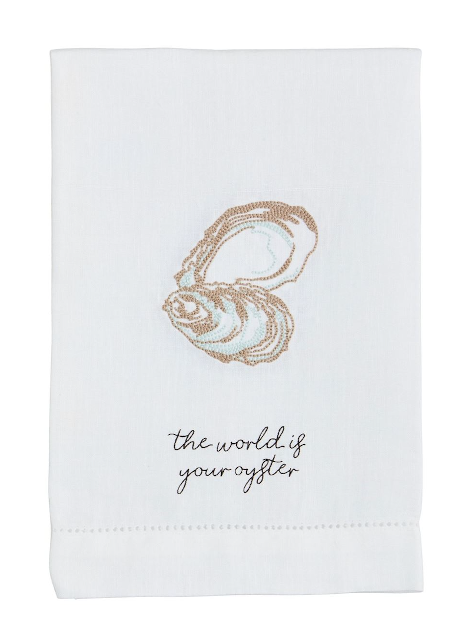 World Is Your Oyster Towel