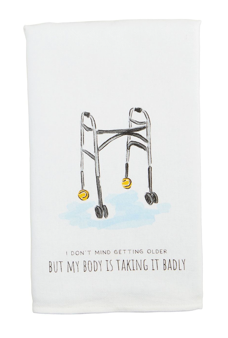 Body Funny BDay Towel