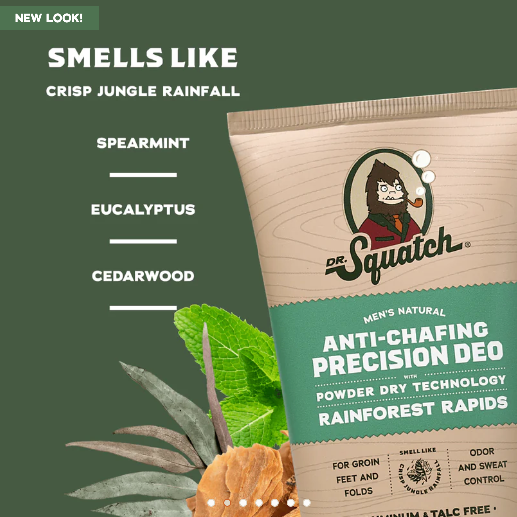 Dr. Squatch Anti Chafing Deo