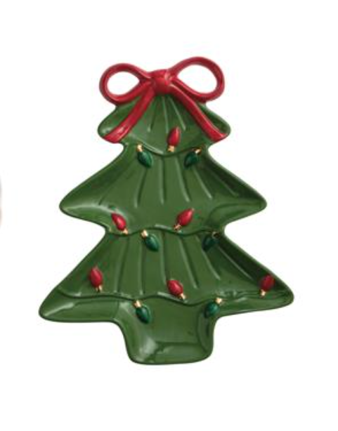 Tree Lights Platter