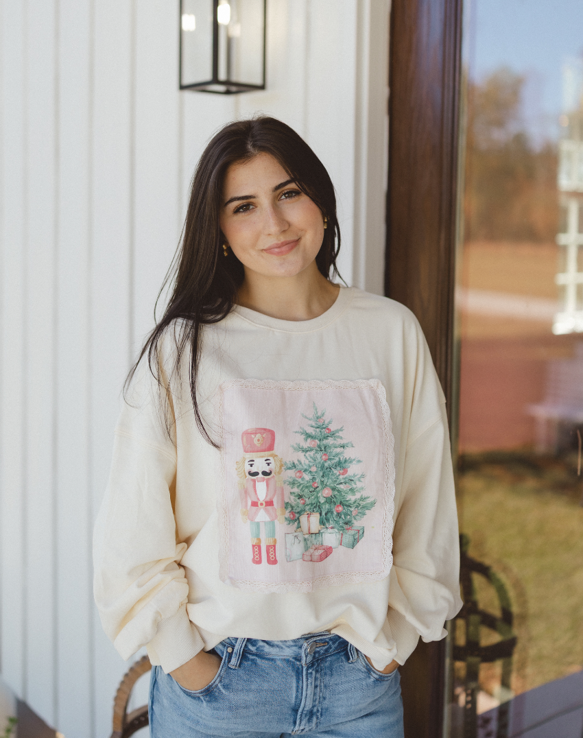 Lace Nutcracker Sweatshirt
