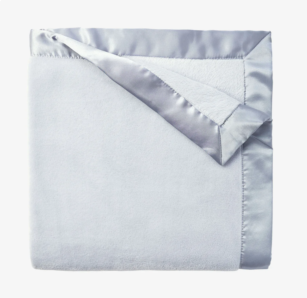 Satin Trim Flannel Fleece Blanket