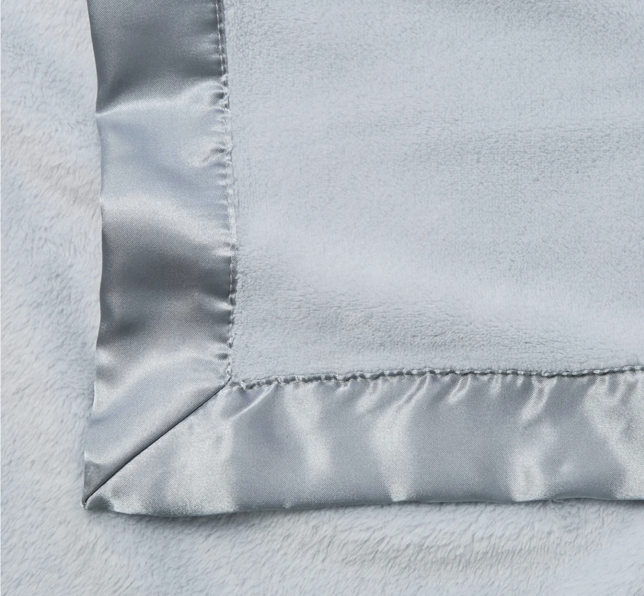Satin Trim Flannel Fleece Blanket