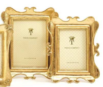 Gold Leaf Photo Frame