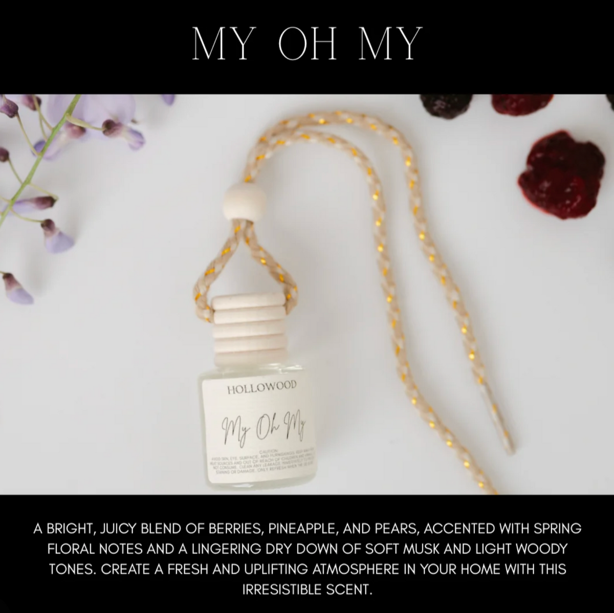My Oh My Car Diffuser