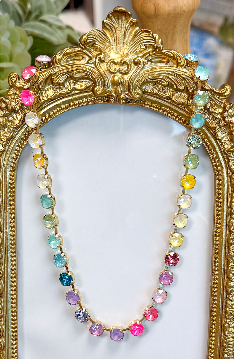 KMD Full Rhinestone Necklace