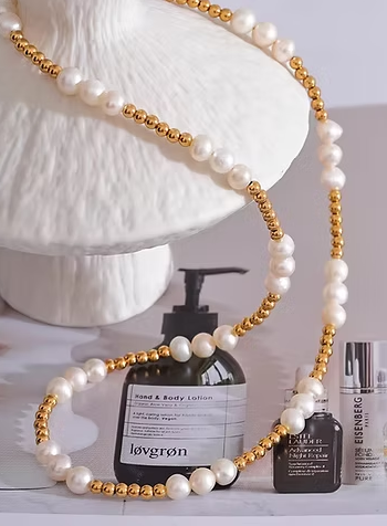 Triple Pearl Necklace