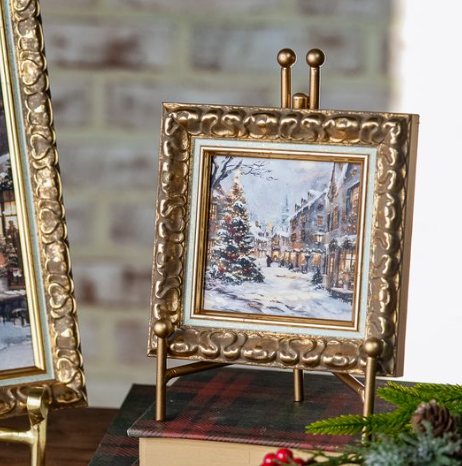 4x4 Christmas Town Frame