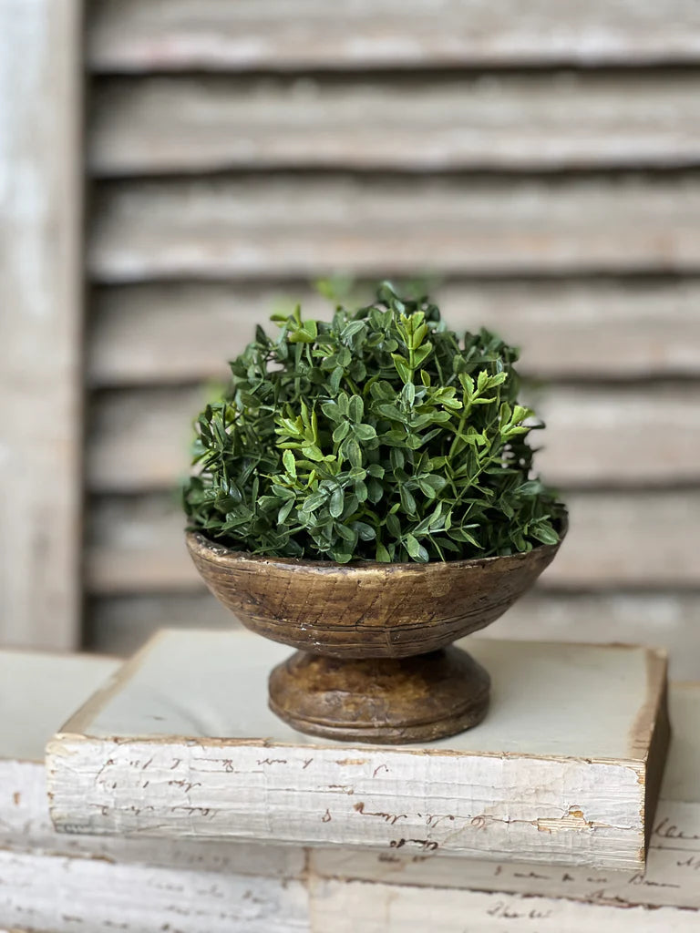 New England Boxwood Half Sphere