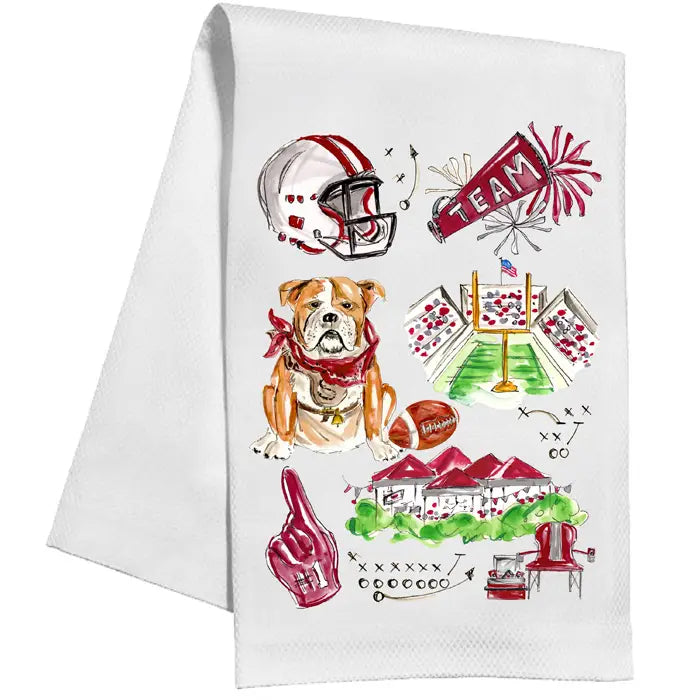MS Bulldog Icon Towel