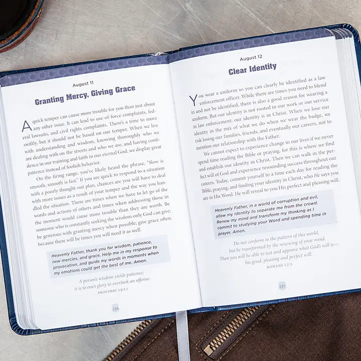 Behind The Badge Devotional