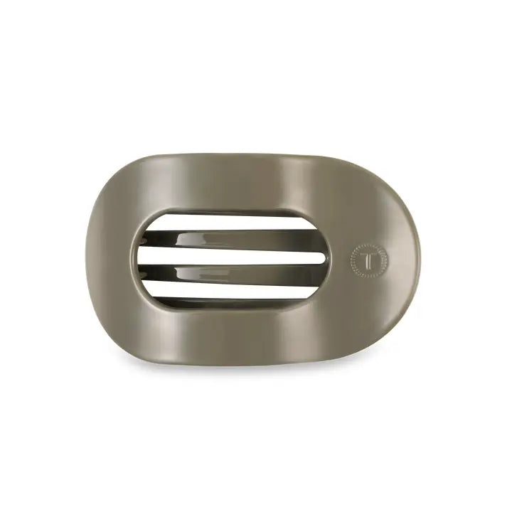 Flat Round Medium Teletie Clip