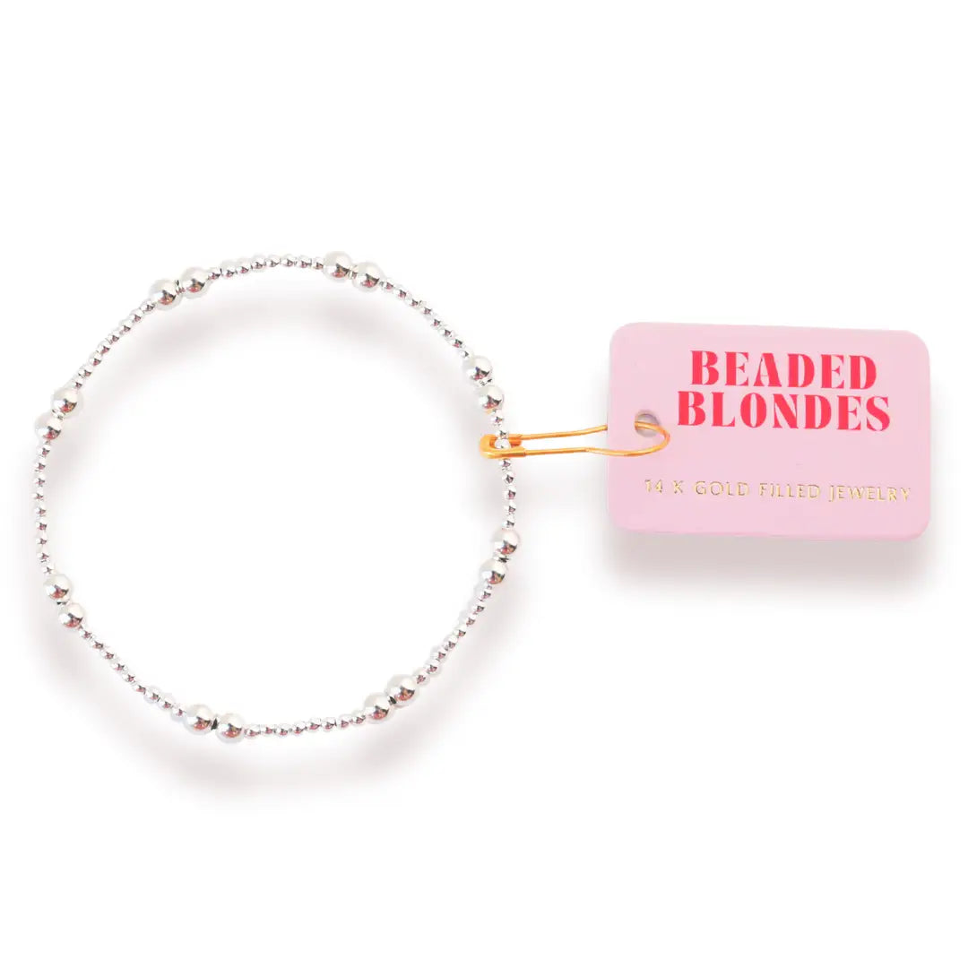 Silver Leah Bracelet