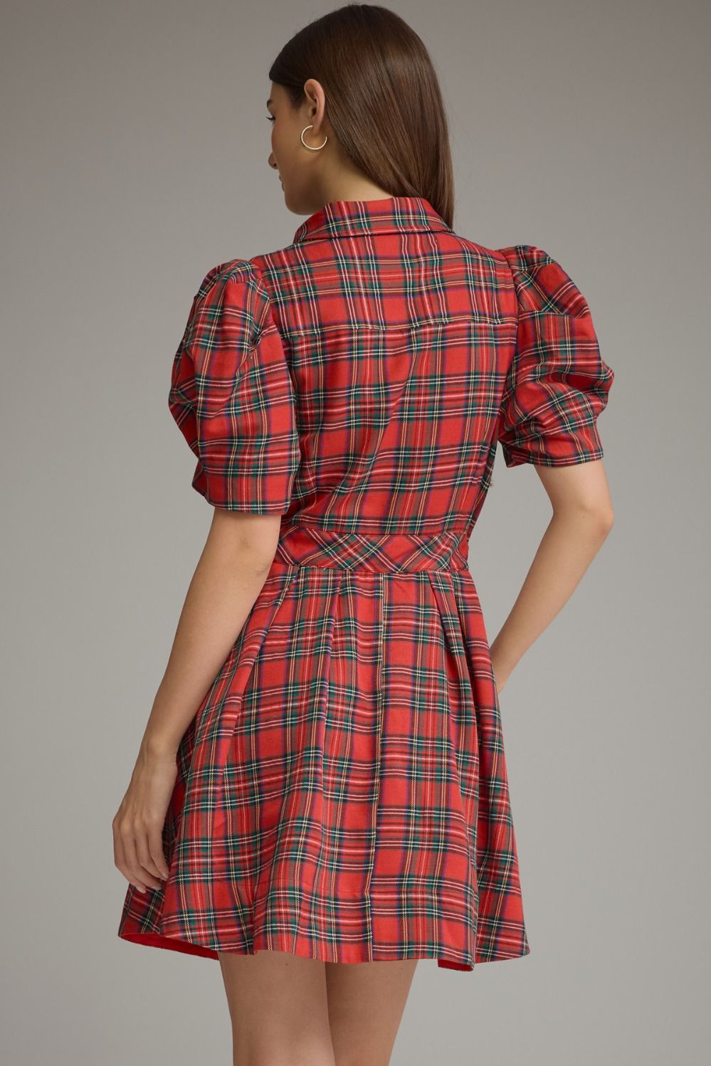 Mistletoe Plaid Dress
