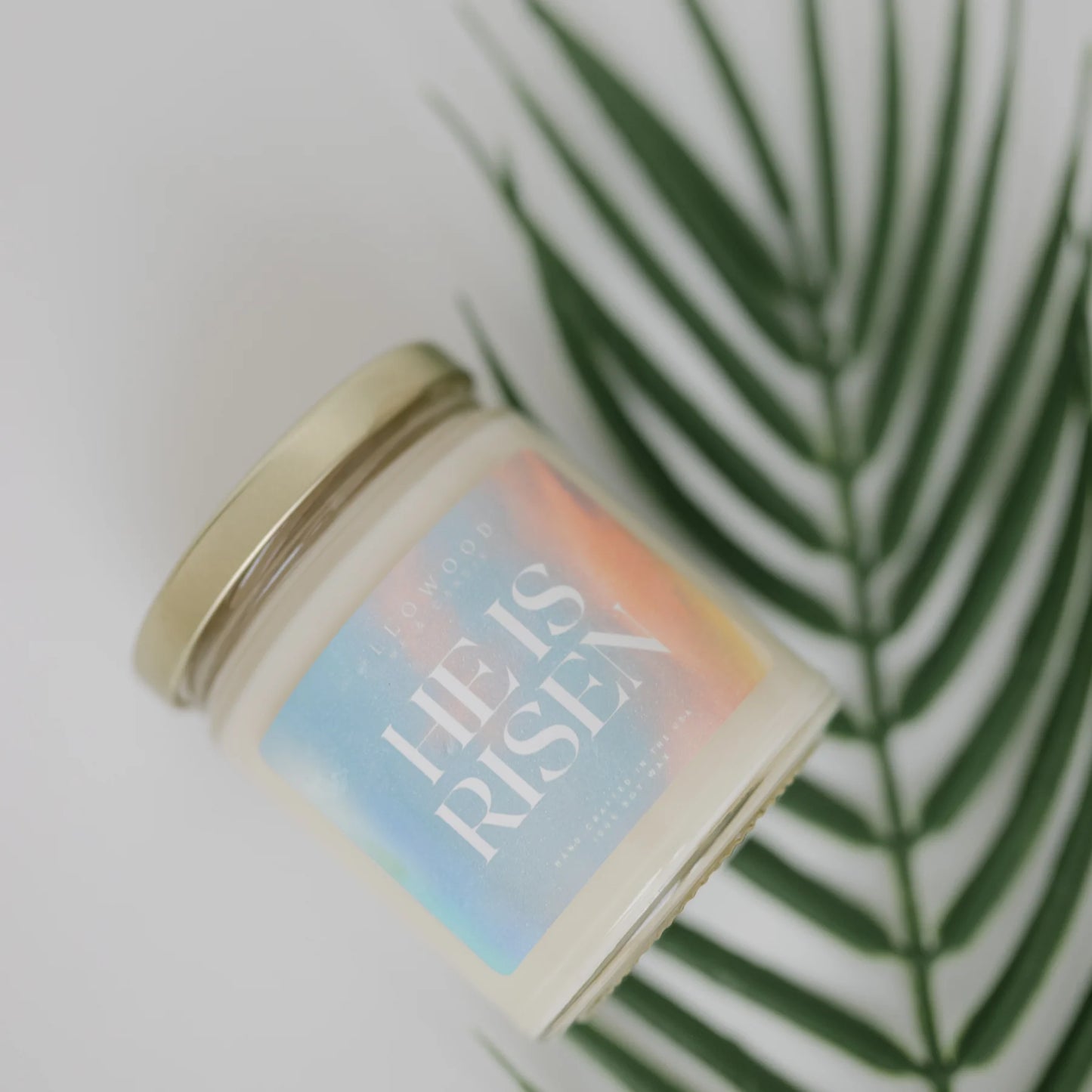 Hollowood He Is Risen Candle