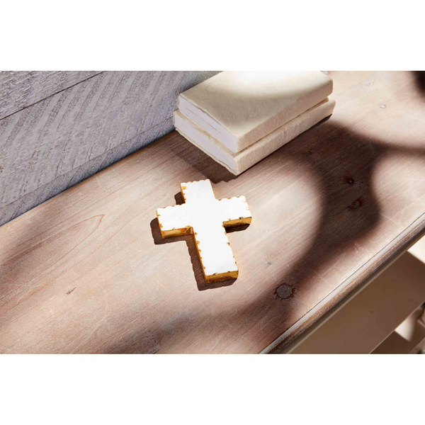 Mud Pie Gold Edge Cross