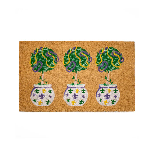 Mardi Topiary Doormat