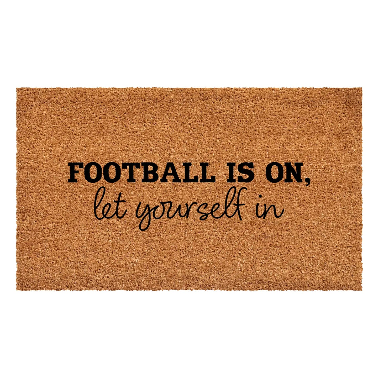 Football Is On Doormat