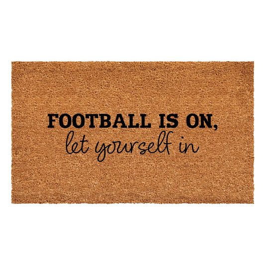 Football Is On Doormat