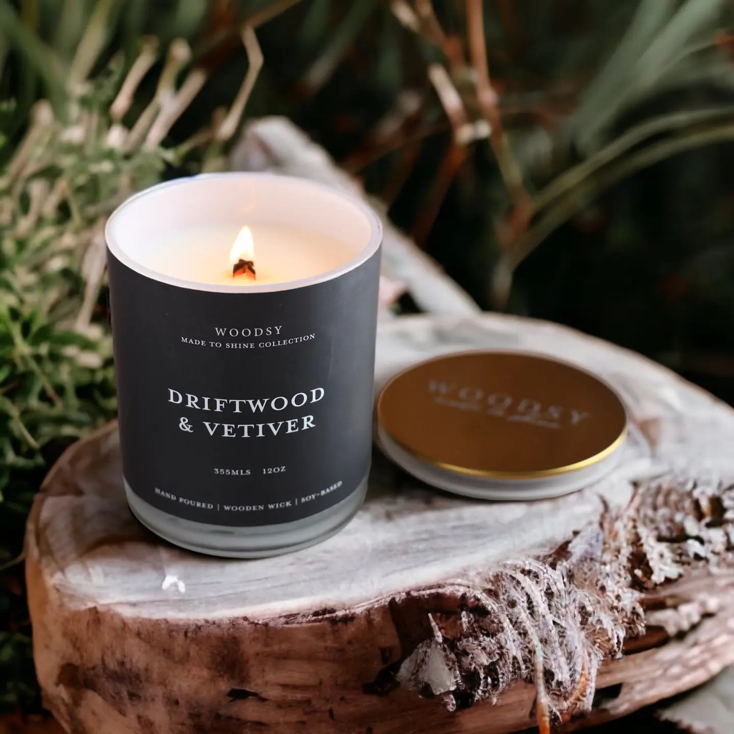 Driftwood & Vetiver 12oz Candle