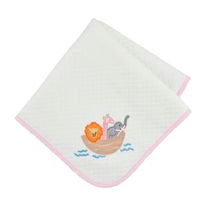 Noah's Ark Quilted Blanket