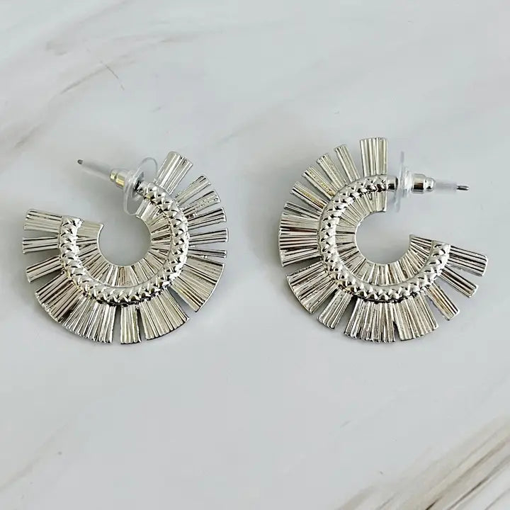 Sunburst Beauty Hoops