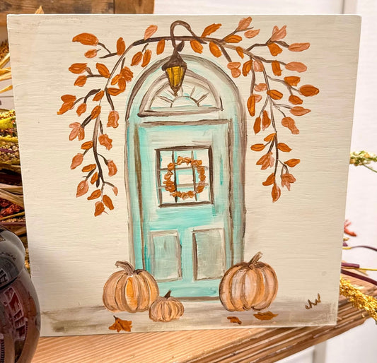 JW Art 8X8 Fall Porch